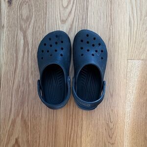 CROCS Kids Classic Black Clogs